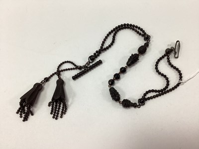 Lot 182 - A Victorian Fancy Link Albertina, suspending T-...