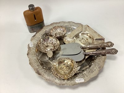 Lot 228 - Two Hallmarked Silver Handled Cake Slices,...