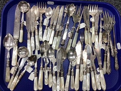Lot 230 - A Collection of Assorted Mother of Pearl...