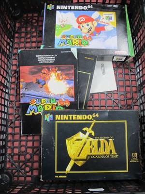 Lot 563 - Two Boxed Nintendo 64 (N64) Games Cartridges....