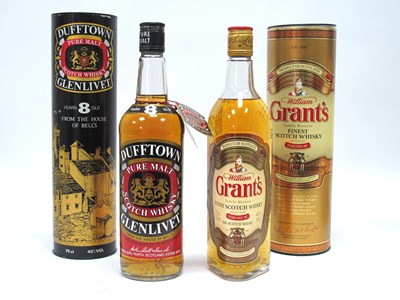 Lot 1475 - Whisky - Dufftown Glenlivet Scotch Whisky 8...