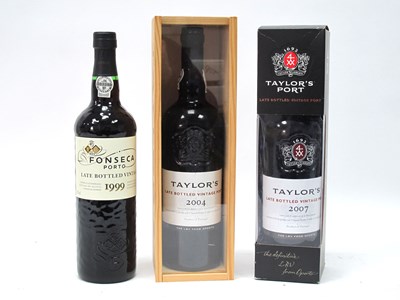 Lot 1401 - Port - Taylor's Late Bottled Vintage Port 2004,...