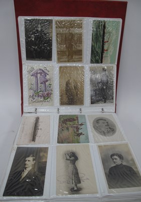 Lot 1336 - An Album of Early XX Century Picture Postcards,...