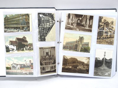 Lot 1324 - An Album of Picture Postcards, to include...