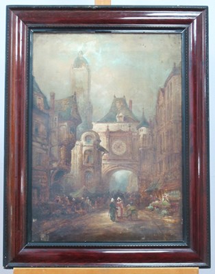 Lot 1155 - CONTINENTAL SCHOOL (XIX Century) 
Figures in a...