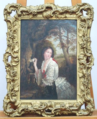 Lot 1162 - ENGLISH SCHOOL (XIX Century) 
The Lovers...