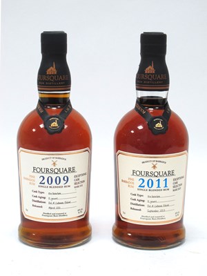 Lot 1451 - Rum - Foursquare Fine Barbados Rum 2009 Single...