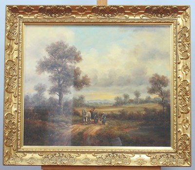 Lot 1194 - CHARLES ROSS (1874-1933) 
Horse and Cart on a...