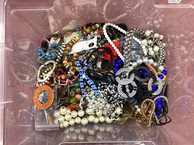 Lot 212 - A Quantity of Modern Costume Jewellery :- One Box