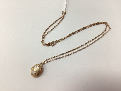 Lot 96 - A Box Link Chain, of uniform design, stamped...