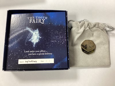 Lot 152 - 2022 Royal Mint The Tooth Fairy Bunc 50p Coin...