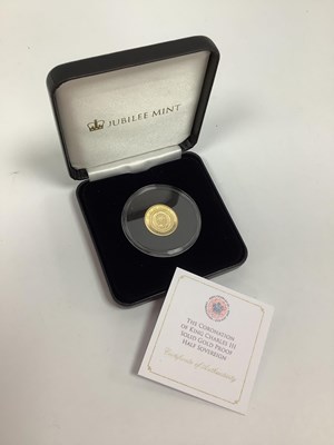 Lot 217 - 2023 The Coronation Of King Charles III Gold...