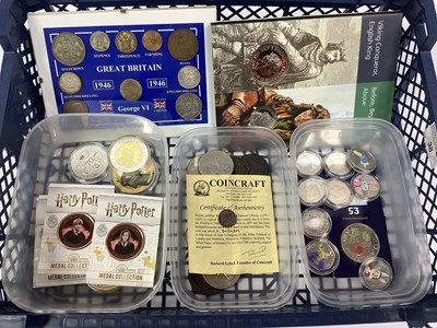 Lot 38 - Collection Of Coins And Coin Sets, includes a...