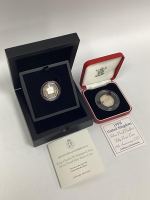 Lot 114 - 2024 King Charles III Inaugural Year Silver...
