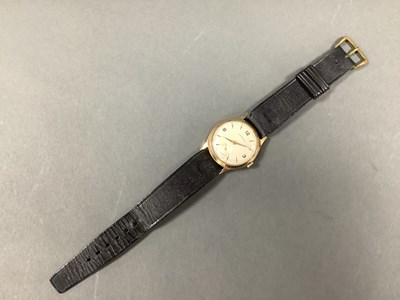 Lot 264 - Garrard; A 9ct Gold Cased Gent's Wristwatch,...