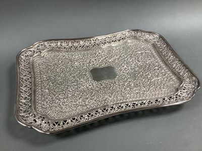 Lot 11 - A Highly Decorative Middle Eastern Tray, of...