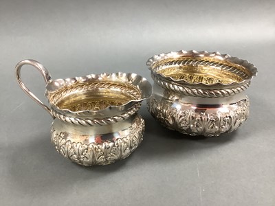 Lot 62 - A Decorative Victorian Hallmarked Silver Jug...