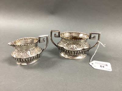 Lot 64 - A Decorative Edwardian Hallmarked Silver Jug...