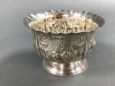 Lot 63 - A Hallmarked Silver Footed Dish, Nathan &...