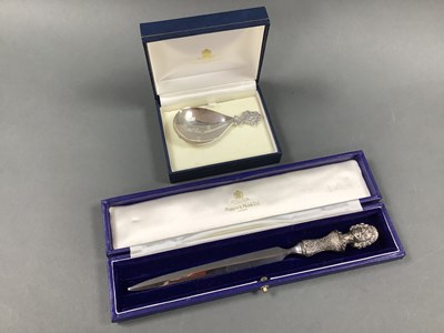 Lot 73 - A Hallmarked Silver Queen's Jubilee Caddy...