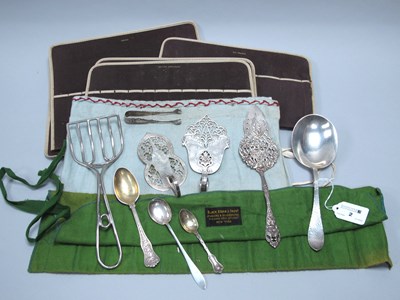 Lot 2 - Tiffany & Co; A Decorative Parcel Gilt Spoon,...