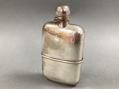 Lot 55 - A Hallmarked Silver Hip Flask, SM&Co, London...