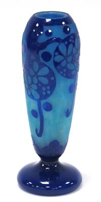 Lot 1007 - A Le Verre Francais Art Glass Vase, of...