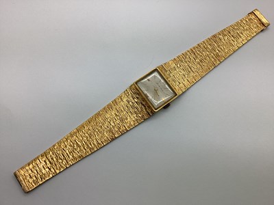 Lot 260 - Bueche-Girod; An 18ct Gold Wristwatch, the...