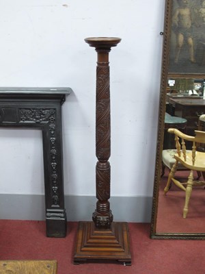 Lot 1513 - A XIX Century Mahogany Jardiniére Stand, with...