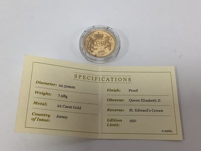 Lot 222 - 2013 Coronation Jubilee Gold £1 Coin,...