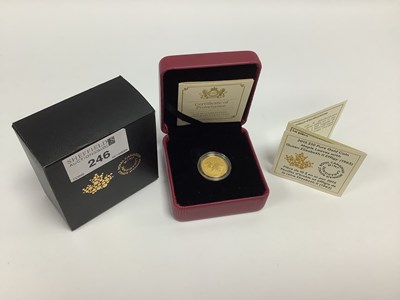 Lot 246 - 2015 Royal Canadian Mint Fine Gold Maple...