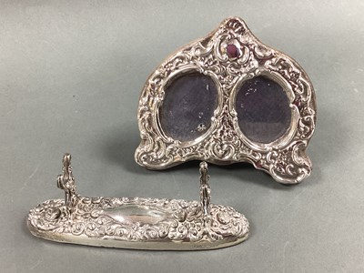Lot 41 - An Antique Style Hallmarked Silver Mounted...