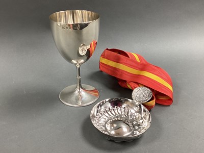 Lot 46 - A Victorian Hallmarked Silver Goblet, HP&CO,...