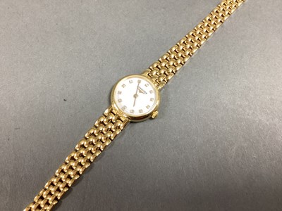 Lot 252 - Longines; A Modern Prestige Ladies Wristwatch,...