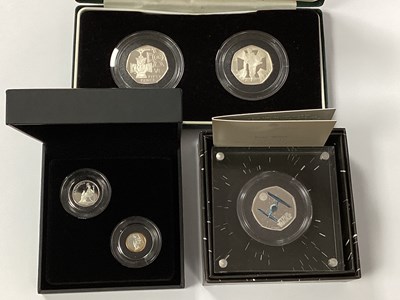 Lot 139A - Collection Of Five Royal Mint Silver Proof...
