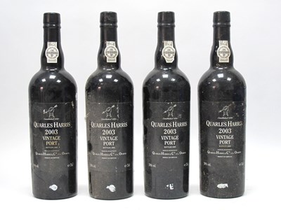 Lot 1410 - Port - Four Bottles of Quarles Harris 2003...