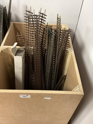 Lot 467 - A quantity of track with assorted gauges...