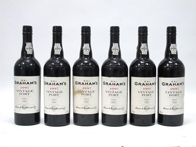 Lot 1409 - Port - Six Bottles of W. & J. Graham's 1997...