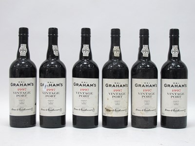 Lot 1407 - Port - Six Bottles of W. & J. Graham's 1997...