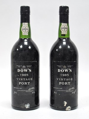 Lot 1425 - Port - Two Bottles of Dow's 1985 Vintage Port,...