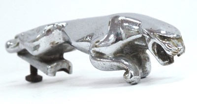 Lot 1297 - A Vintage Jaguar Car Bonnet Mascot, in chrome,...