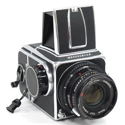 Lot 1308 - Hasselblad 500C/M Medium Format Camera, black...