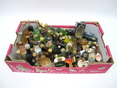 Lot 1438 - Spirits - A Box of Spirit and Other Novelty...