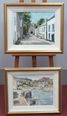 Lot 1219 - A.D. JOHNSON (Late XX Century) *ARR 
'Castle...