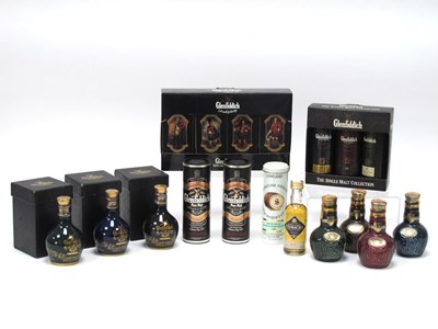 Lot 1444 - Whisky - A Collection of Miniatures, including,...