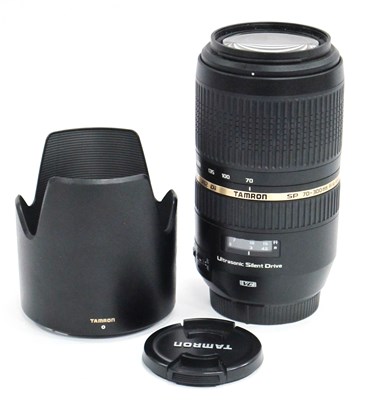 Lot 1312 - A Tamron SP 70-300mm f/4-5.6 DI VC Ultra...