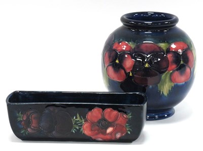 Lot 1081 - A Moorcroft Pottery Vase, of globular form,...