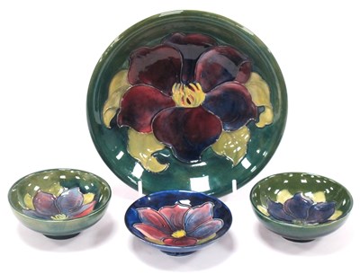 Lot 1060 - A Moorcroft Pottery Shallow Circular Dish, of...