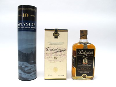 Lot 1467 - Whisky - Speyside Single Malt Scotch Whisky...
