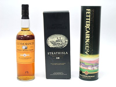Lot 1462 - Whisky - The Glenmorangie Sherry Wood Finish...